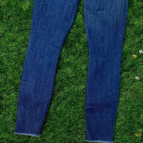 MOTHER Denim ‘The Looker Ankle Fray’ Skinny Jeans in “Right of Passage” Size 24 - Picture 16 of 16